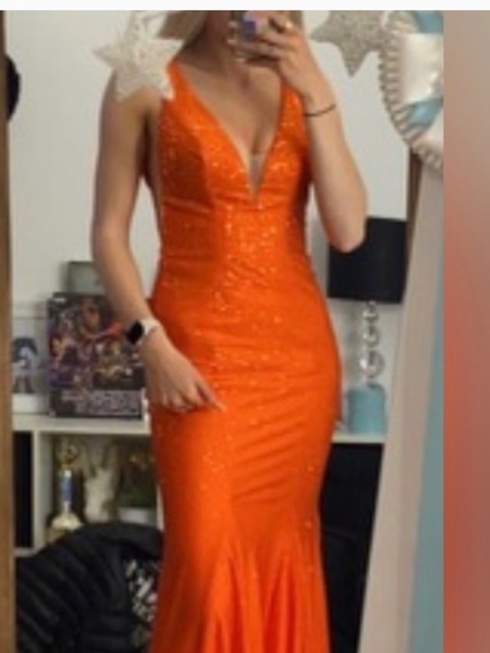 Sherri Hill 54156 orange 00